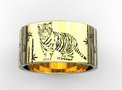 Кольцо «Тигр» 10314