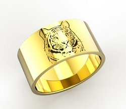 Кольцо «Тигр»  10313