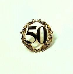 Значок «50 лет» 80056
